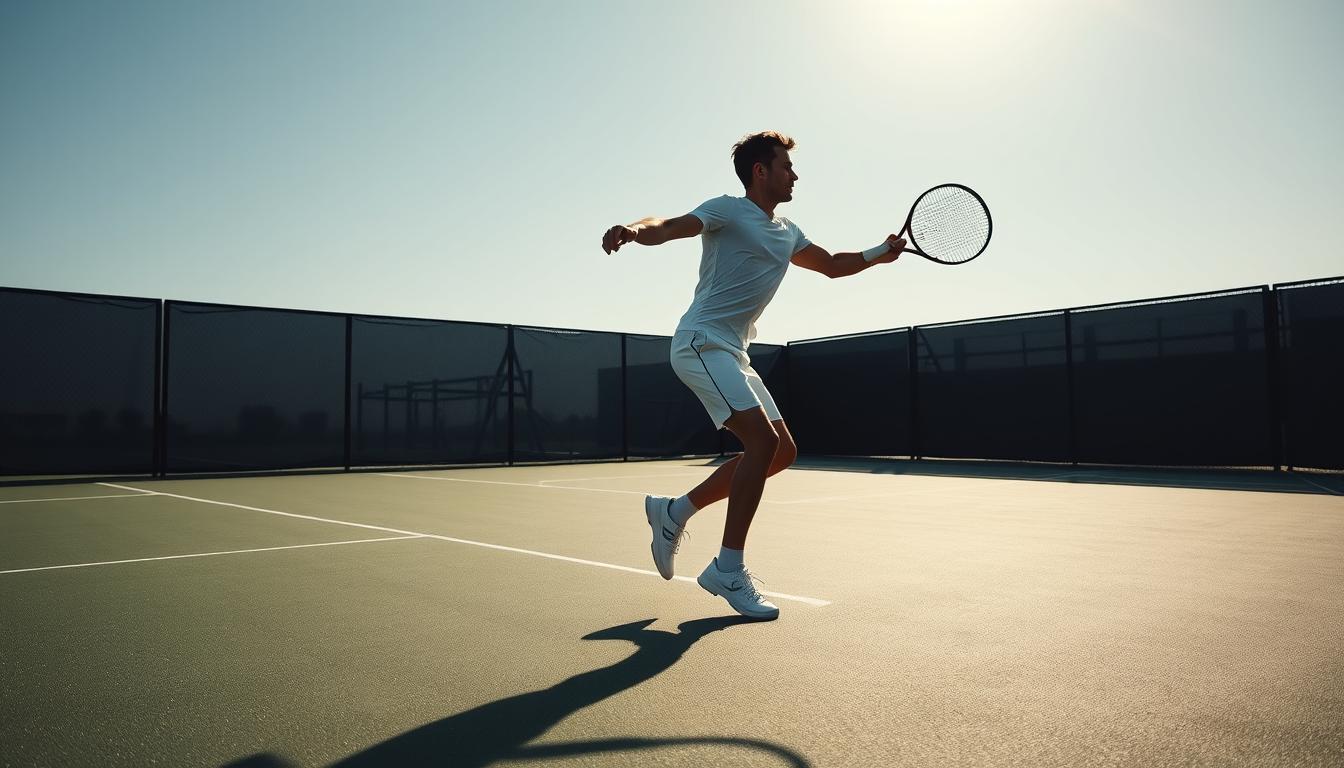 A importância do equilíbrio e coordenação para os movimentos rápidos no tênis