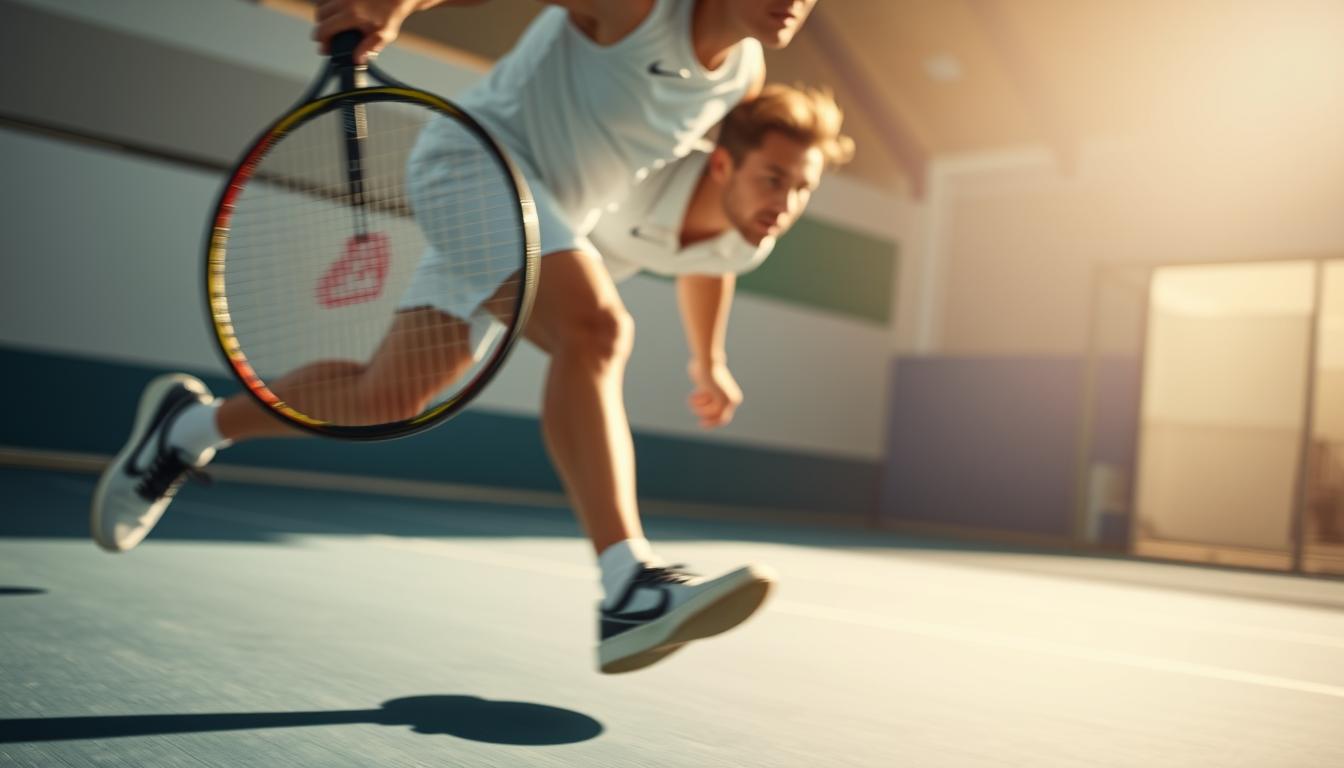 Agilidade no tênis: Exercícios para melhorar sua velocidade e reflexo.