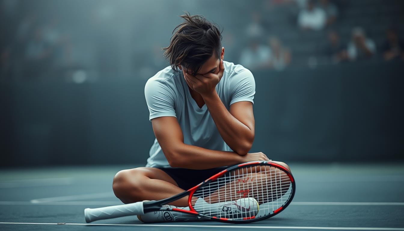 Como lidar com as dificuldades emocionais de um tenista
