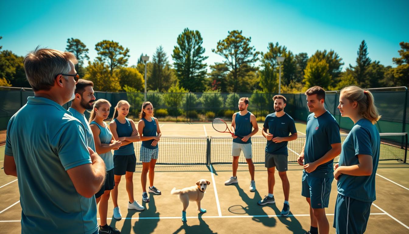 Criando uma cultura de alta performance em sua equipe de tênis