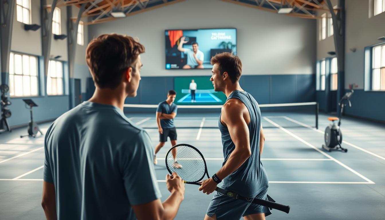O impacto das academias e do coaching online no tênis de base