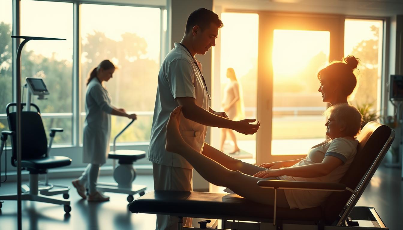 O papel da fisioterapia no retorno após uma lesão grave