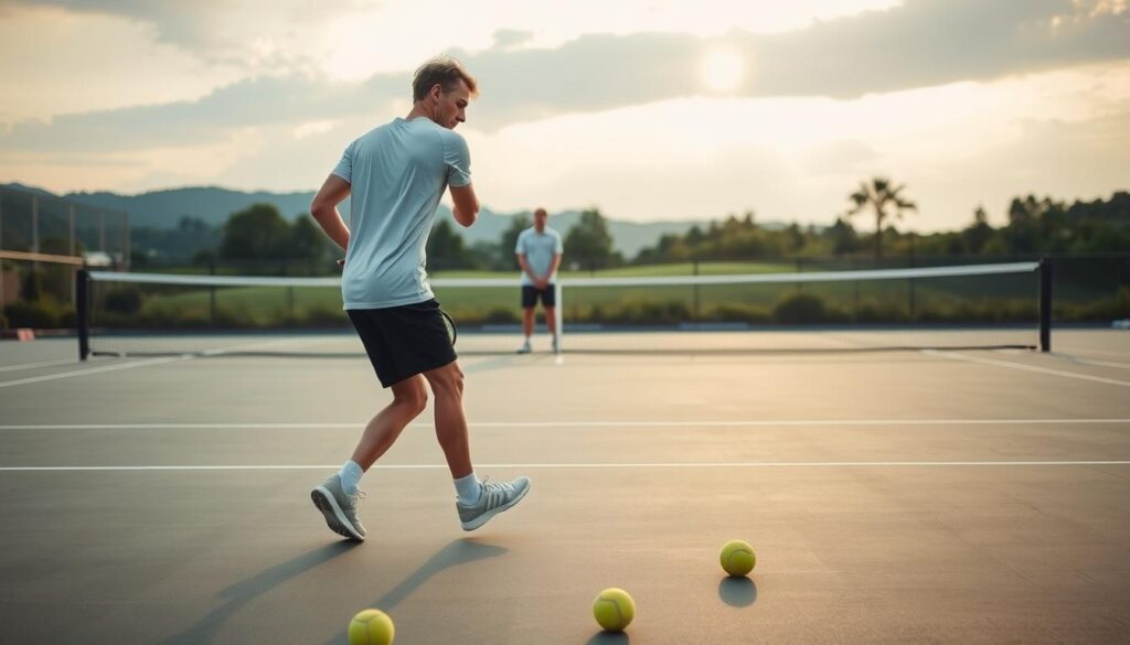 exercícios coordenação tênis