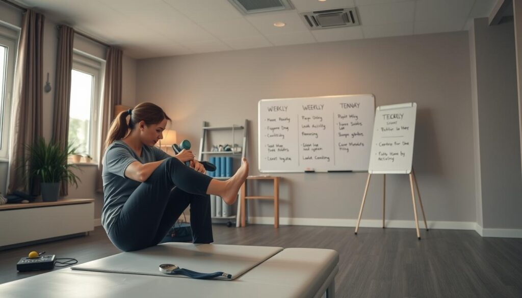 tempo recuperação tornozelo