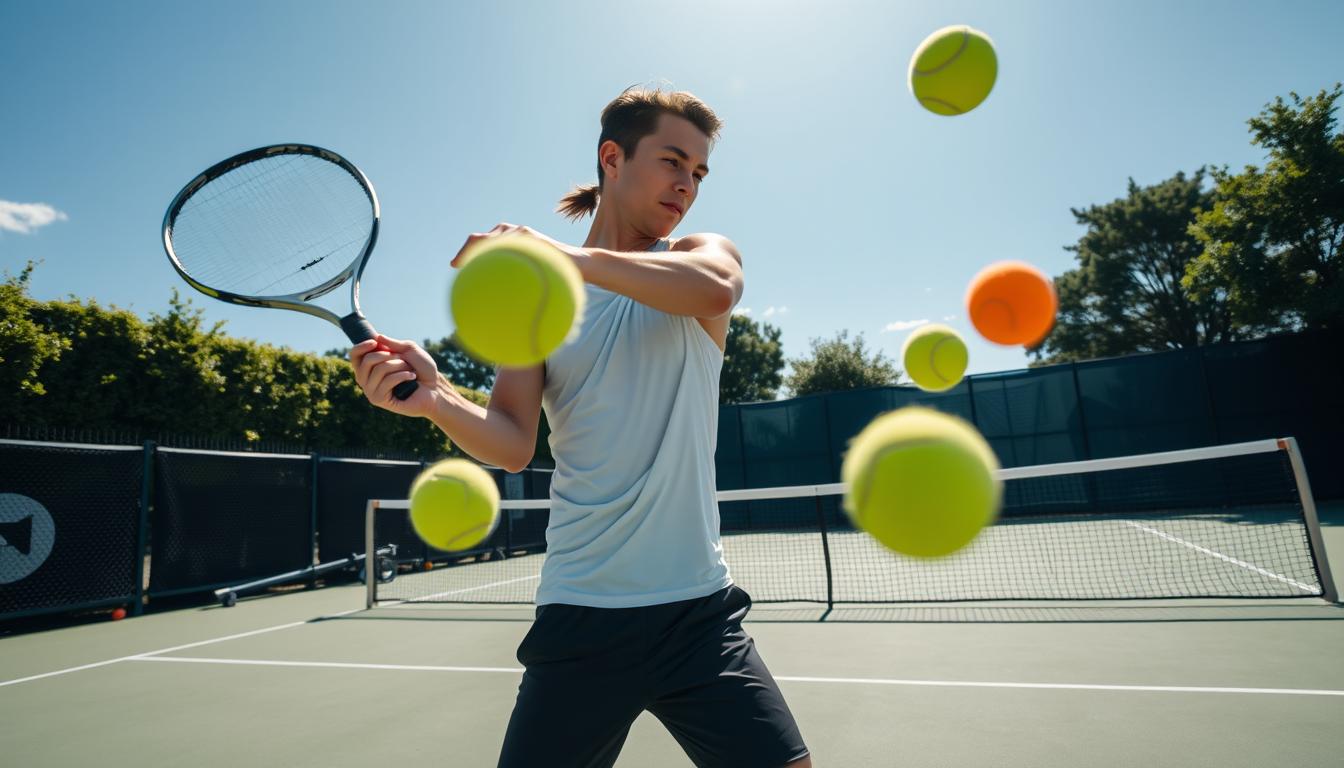Consistência Máxima no Tênis: O Treino das 50 Bolas