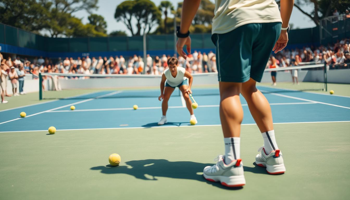 Estratégias: Dominando o Centro da Quadra de Tênis