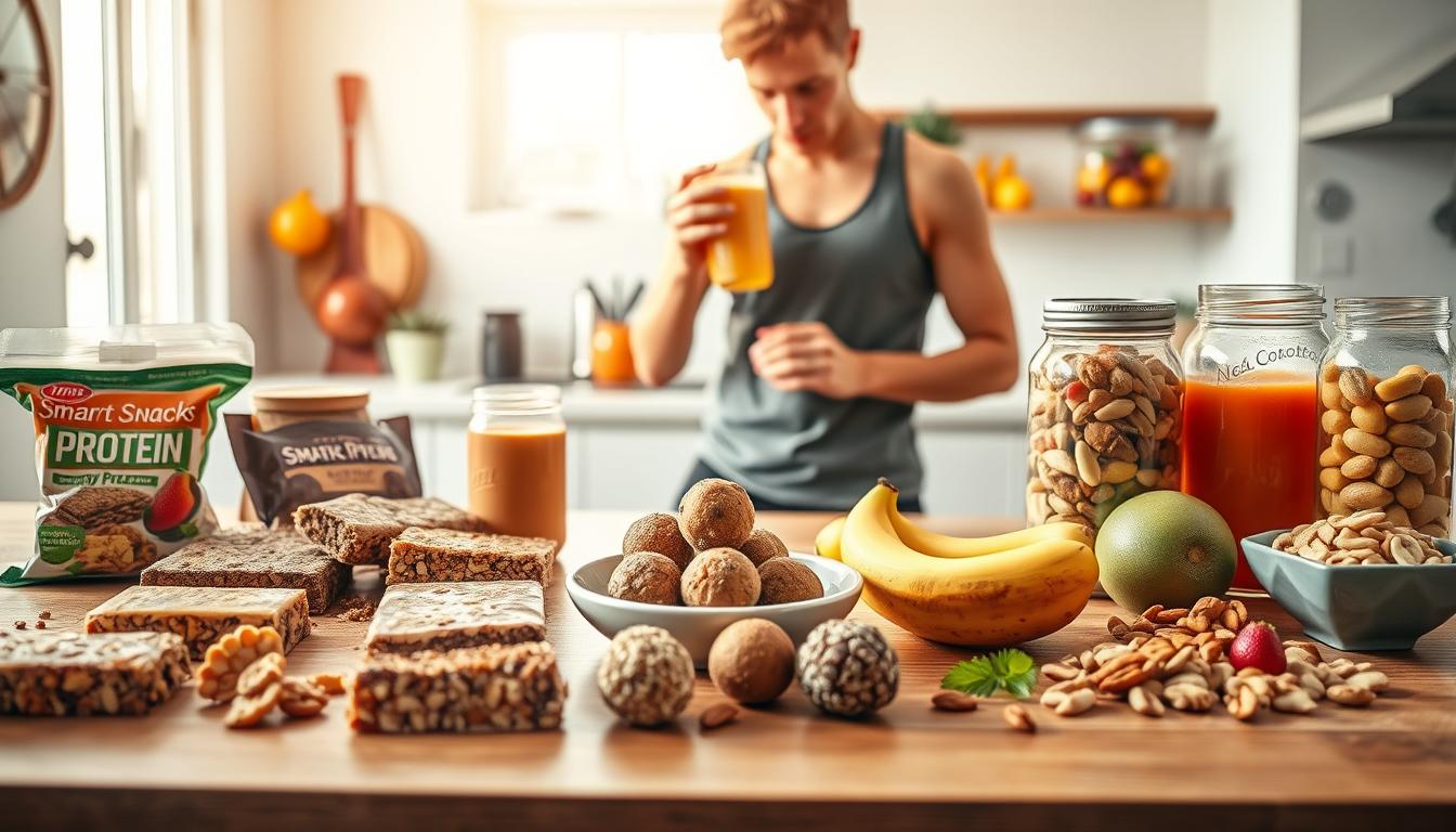 Lanches Inteligentes para Atletas Ocupados