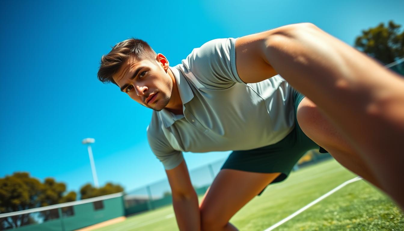 Postura do Tenista: Corpo Pronto para a Ação