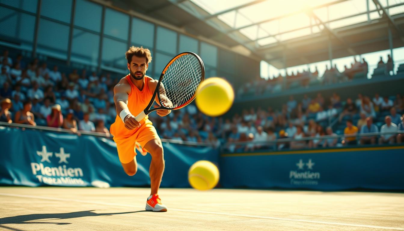 TREINAMENTOS EM QUADRA: Saque Afiado: Precisão, Velocidade e Estratégia no Tênis