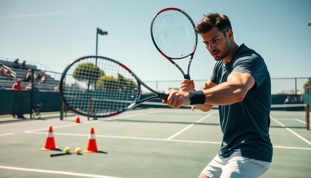 sistema treino backhand