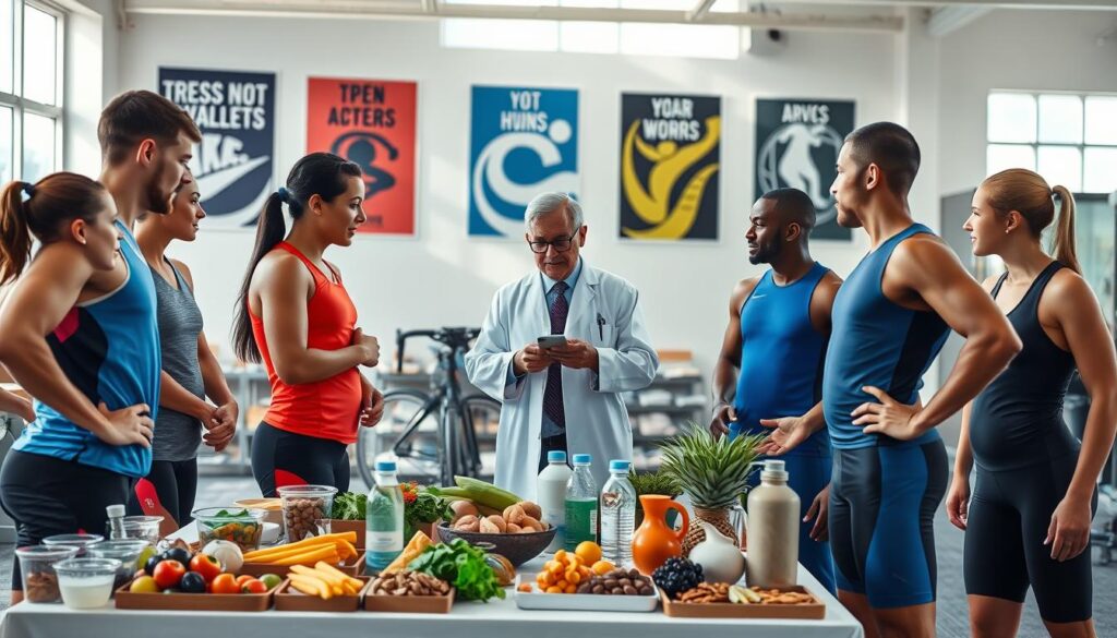 ajustar nutrição esporte